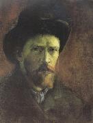 Vincent Van Gogh Self-portrait with Dark Felt Hat (nn04) china oil painting artist